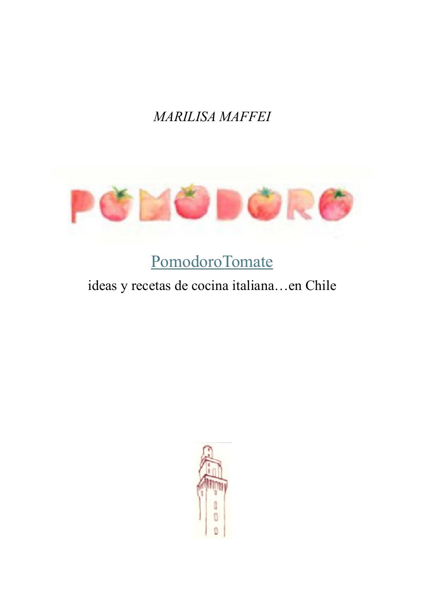 Ricettario Marilisa COPERTINA